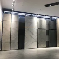 China Fabriek Showroom Display Stand Metal Sliding Display Rack Voor Tegel