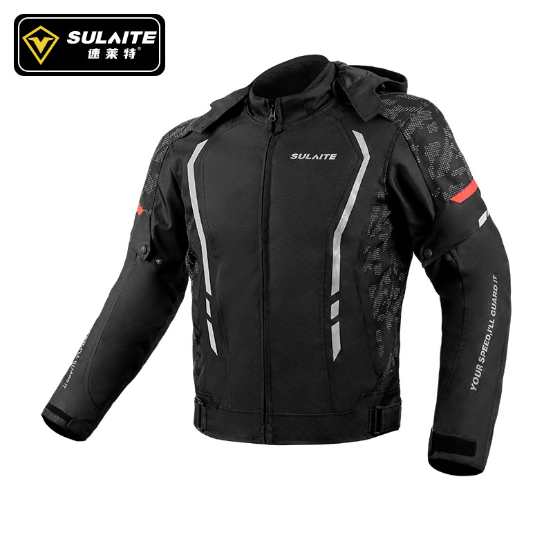 SLT0605 Ropa de ciclismo de invierno [Negro estrellado]