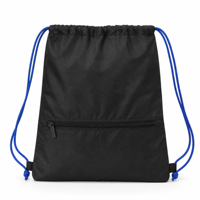 Sac à dos à cordon avec poche zippée pour l'école, la gym, les sports, les voyages, la randonnée, les activités de plein air, sacs à dos promotionnels avec logo personnalisé