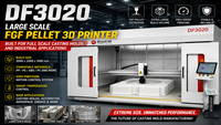 Mesin Printer 3D Industri Tertutup Ukuran Besar 2 meter