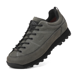 High Quality Genuine Leather Waterproof Thick Bottom Winter Trekking Hiking Shoes Wear-resistant Non-slip Outdoor Hiking <b>Boots</b> - Product Image 4