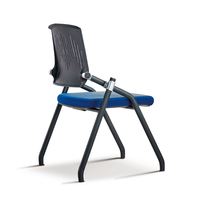 Chaise de réunion empilable pour salle de conférence et de formation, fourniture d'usine de mobilier de bureau moderne