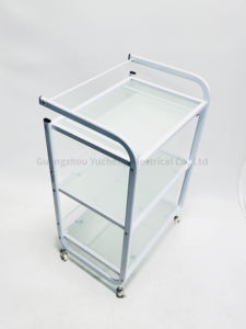 Chariot de Salon de Beauté Grande Taille en Verre de Haute Qualité pour Équipement et Outils de Beauté - Vente Chaude - Product Image 3