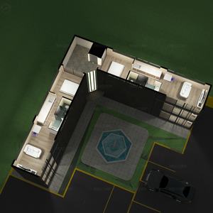 По индивидуальному заказу 3 этажная современная роскошная контейнер студия новый модульный жилой дом на продажу - Product Image 6