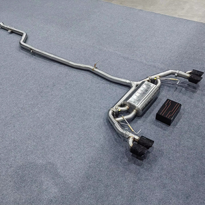 Hot Bán ống xả 3.5 "đến 3" cho BMW X3 X4 G01 G02 m40i B58 3.0T 304 đánh bóng catback valved Muffler điều khiển từ xa - Product Image 1