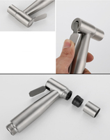 Pulvérisateur de douche Portable pour toilette Bidet, en acier inoxydable 304, ensemble de salle de bains, Shattaf