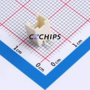 ZX-HY2.0-2PWZ-GW Wire-to-Board Pin Header Bent Lead Through Hole,P=2mm Connector 1x2P 2mm Right Angle Insert HY - Product Image 1