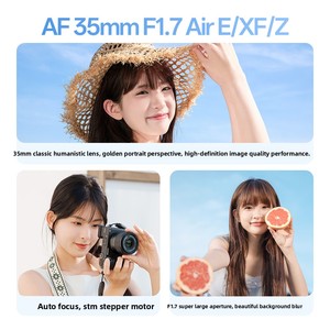 Obiettivo Monoculare Fisso 52mm <span class=keywords><strong>35mm</strong></span> F1.7 con Attacco <span class=keywords><strong>E</strong></span> per Fotocamere Mirrorless APS-C - Product Image 2