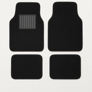 Nouveautés : Tapis de sol universels pour voiture, 5 pièces/ensemble, PVC/plastique, 10 mm d'épaisseur, portables et durables pour toutes les voitures - Product Image 1