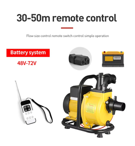 Increíble Bomba de Agua <span class=keywords><strong>Solar</strong></span> de Superficie de Alto Flujo de 2 Pulgadas, 1 HP, CC 72 V, 800 W, Portátil y Resistente a la Intemperie para Riego Agrícola al Aire Libre - Product Image 5