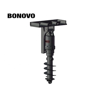 BONOVO-Chargeuse compacte, tarière hydraulique pour éolienne, moteur, boîte <span class=keywords><strong>de</strong></span> vitesses, roulement à engrenages, noyau <span class=keywords><strong>de</strong></span> pompe inclus - Product Image 1