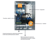 H621 Plus 2026 Nouvelle Pompe à Eau ABS OEM à Pompe Unique et Contrôleur de Niveau d'Eau Boîtier de Commande Intelligent Entièrement Automatique