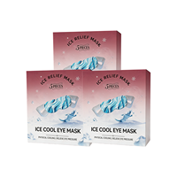Patch Gel pour les Yeux d'Été avec Masque de Sommeil Anti-Lumière et Compresse Froide Physique