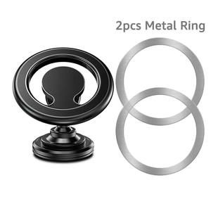신형 유니버설 메탈 마그네틱 차량용 핸드폰 거치대 360도 회전 아이폰용 차량 대시보드 마그넷 거치대 - Product Image 3