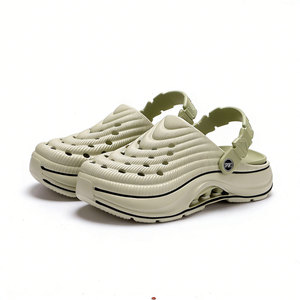 Sporty Casual Clogs Thick Soled Breathable Non Slip Closed Toe Sandals Beach <b>Shoes</b> Cross Border - Product Image 1