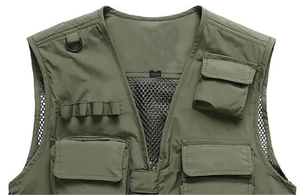 Bán Sỉ Áo Gi Lê Câu Cá Nhẹ Khô Nhanh Và Thoáng Khí Tiện Ích Ngoài Trời Chaleco Thường Ngày Nhiều Túi Cho Nam - Product Image 4