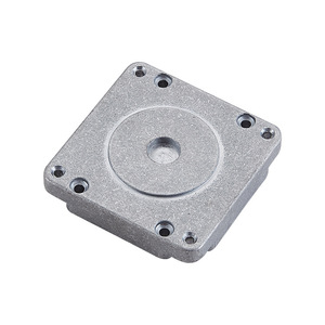 Top Of The Cup Aluminum Alloy Motor End Cap DZ-WJ High Precision Machining For Stepper Motors - Product Image 1