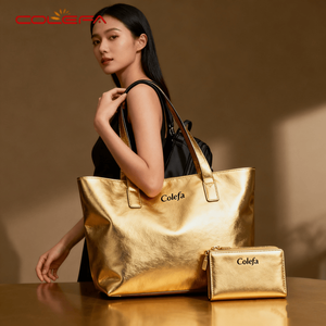 Colefa grande capacità <span class=keywords><strong>università</strong></span> giovane signora zaino borse d'oro portafoglio viaggi ultime borse importate <span class=keywords><strong>per</strong></span> le donne borse a tracolla - Product Image 3