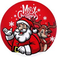 Benutzer definierte Frohe Weihnachten Vinyl Siegel Etiketten Rolle Holo graphic Briefpapier Dekor Thema für Candle Craft Use Package Label Umschlag