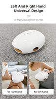 Masseur électrique portable pour les mains Phenitech Slim, contrôle de la minuterie, batterie intégrée, pétrissage automatique des doigts, thérapie thermique, massage