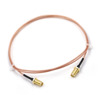 Câble coaxial torsadé en cuivre Tejaite SMA Mâle vers SMA Mâle/Femelle RG316 RG174 RG178, 8cm 10cm, Jumper RF 50 Ohms