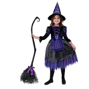 Nuova Scopa da Strega Unisex per Halloween e Pasqua, Costume Cosplay in Plastica per Oggetto di Scena Magico - Product Image 5