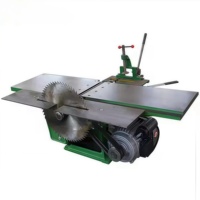 Raboteuse-Dégauchisseuse Professionnelle 210 mm pour le Travail du Bois, Machine à Raboter les Planches 220 V avec Fonction Mortaiseuse, Outil de Table Robuste