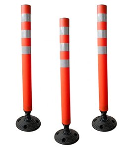 Postes Delimitadores de Tráfico Naranja para Estacionamiento y Calle, Venta al por Mayor de Fábrica - Product Image 5