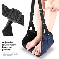 Hamac de voyage portable en gros, repose-pieds suspendu réglable, sangle de repose-pieds pliable pour accessoire de voyage