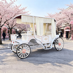 ZOWN Chariot de tourisme royal personnalisé en gros, structure optimisée pour la sécurité, idéal pour parcs touristiques et décorations de mariage - Product Image 1