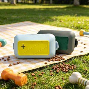 Sac banane en silicone de haute qualité, nouveau design, étanche avec fermeture éclair, pour friandises pour chien, avec ceinture, idéal pour l'entraînement des animaux de compagnie – Vente directe usine - Product Image 3