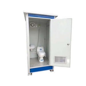 Bagno Prefabbricato in Acciaio Portatile Moderno Ecologico Leggero Sanitario Facile da Installare per Campeggio all'Aperto - Product Image 2