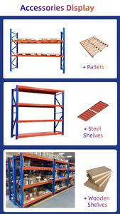 Étagères de rangement de 200 kg de capacité Garage Système de rayonnage à longue portée à 5 niveaux Moyenne capacité - Product Image 5