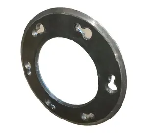 Plaque d'extrémité à bride plate forgée en acier au carbone carré en acier Ss400 Q235 pour béton précontraint à haute résistance