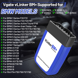 Herramienta OBD2 Vgate VLinker 2026 BM+ BT 4.0 BIMMERCODE para IOS y Android, Vlinker BM+ BT4.0, Compatibilidad Universal con la Mayoría de los Autos - Product Image 4