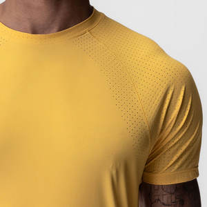 T-shirt con Logo personalizzato Arabella 2024 con Logo personalizzato traforato al Laser Eco Friendly magliette con muscolatura bianca - Product Image 4