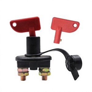 Interruptor de desconexión de energía para automóviles de carreras, interruptor de batería con tapa negra para reemplazo y reparación KG13 - Product Image 1