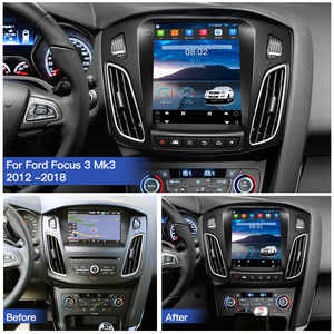 Autoradio HFMidia 9,7 pouces avec écran vertical, Bluetooth, multimédia, vidéo, pour Ford Focus 3 Mk 3 2012-2018, CarPlay sans fil - Product Image 5