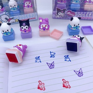 Creatieve Cartoon Pop Vorm Zegel Kinderen Grappige Hand Account Zegel Student Plezier 3 In De Kleuterschool Gif - Product Image 5