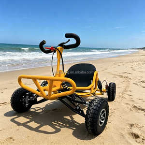 Nouveau kart à pédales tout-terrain à moteur 80CC à deux temps, alimenté à l'essence, pour course en extérieur, drift sur la plage, vitesse maximale de 35 km/h - Product Image 6
