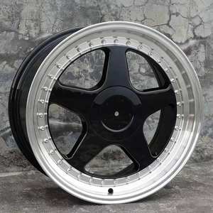 Jantes de voiture en alliage magnésium RSJ Racing Star à 5 branches, 18 et 19 pouces, entraxes 5x100/108/112/113.1/114.3/120 - Product Image 3