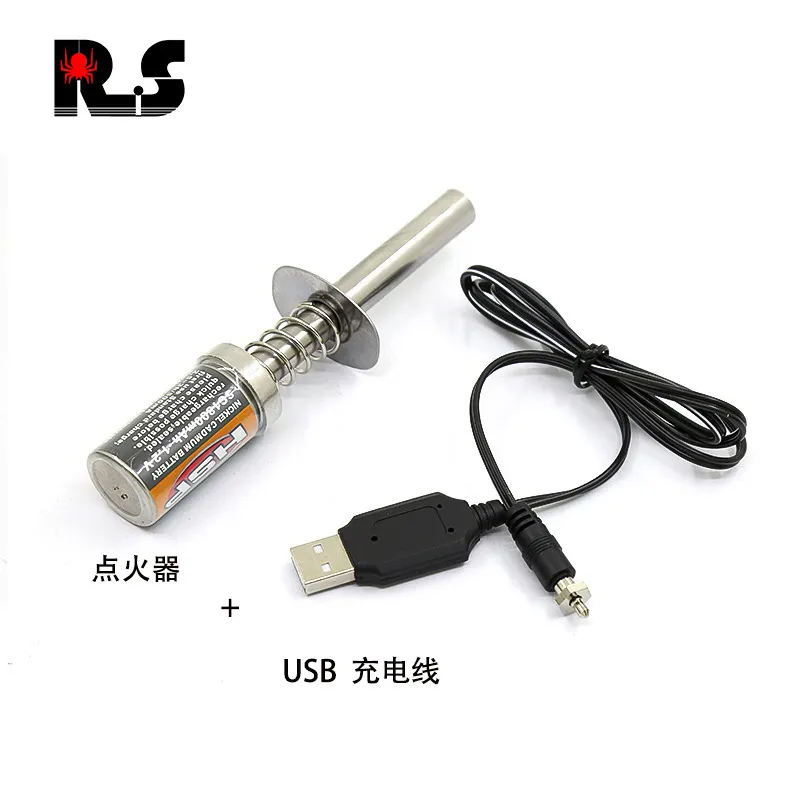 Cáp Sạc USB Igniter Cho Xe RC Mô Hình Xe Nhiên Liệu Methanol