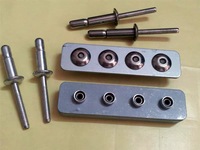 Rivets aveugles Anlock In-bolt Mono en acier, tête ronde, 1/4 po, zingués, longueur 14 mm et 20 mm, classe 12