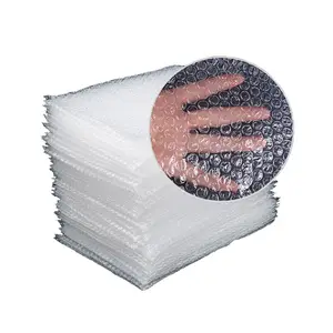 PE Clear Foam Protective Bubble Packing Bags For Commodity Protection