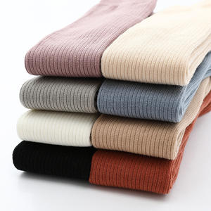 Invierno grueso acogedor mullido polar moda térmica Color sólido cálido bebé pantimedias medias para niñas - Product Image 2