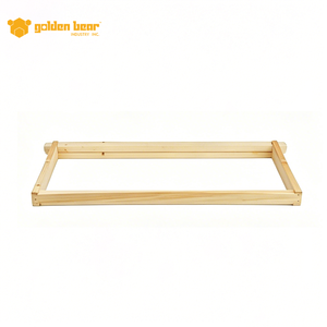 Marco de colmena de madera de pino sin ensamblar FR-1 para equipos de apicultura Langstroth, se acepta OEM - Product Image 5