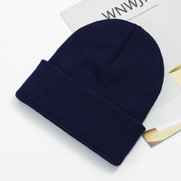 Produits les plus vendus 2025, bonnets personnalisés unisexes, couleur unie, chauds pour l'hiver, en acrylique tricoté, avec logo personnalisé