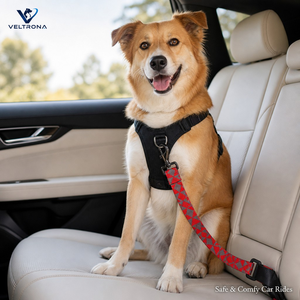 Ceinture de sécurité pour animaux de compagnie, réglable avec crochet pivotant, sangle de sécurité pour chien pour voiture, connecteur à <span class=keywords><strong>boucle</strong></span> pour tous les chiens - Product Image 2