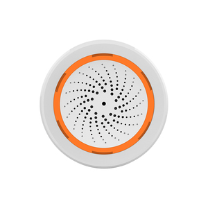 Sirena d'Allarme Intelligente Tuya 2.4GHz, Wireless, Sicurezza Domestica, <span class=keywords><strong>Suono</strong></span> 90dB, LED Lampeggiante, Controllo APP, Materiale ABS per Sistema Casa Intelligente - Product Image 2