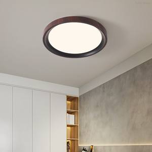 Lámpara de Techo Moderna y Creativa de Madera con Cubierta Acrílica, LED IP65 para Hogar, Oficina y Dormitorio, CA - Product Image 4